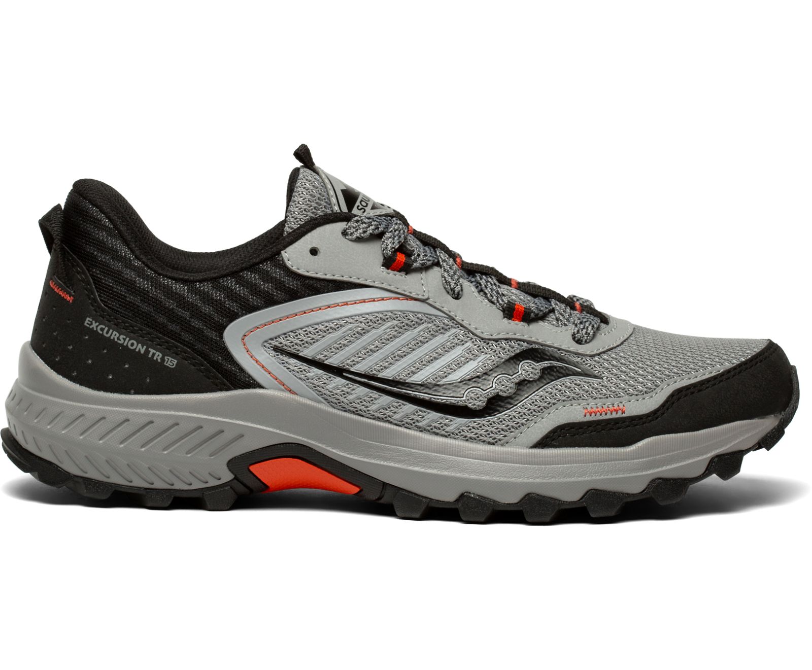 Saucony Excursion Tr15 Men\'s Trail Running Shoes Black / DeepRed / Grey | AU 577TCEV